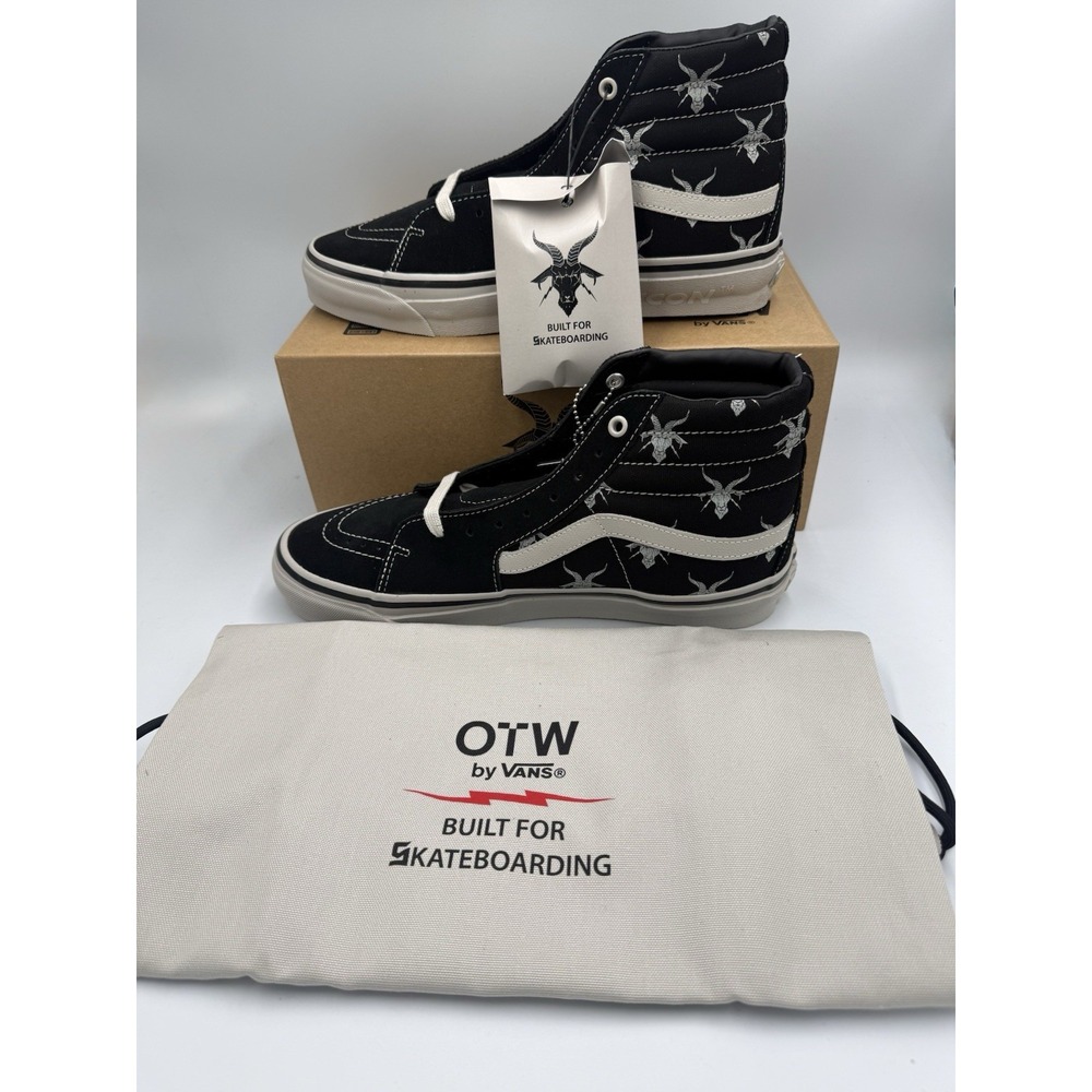 VANS x DEFCON OTW Sk8-Hi 38 Black NIB SIZE 9